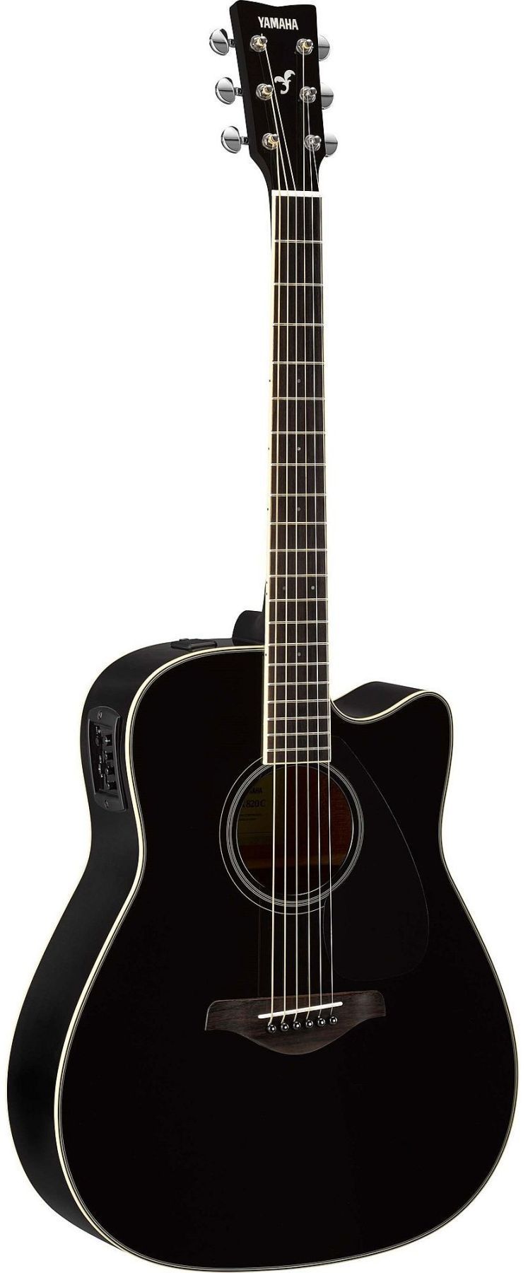 Електроакустична гітара YAMAHA FGX820C (Black) ○ Купити в
