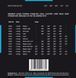 Струни для бас-гітари WARWICK 40301 Black Label Medium 5-String (45-135) - фото 2