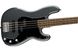 Бас-гитара Squier by Fender Affinity Series LR Charcoal Frost Metallic - фото 3