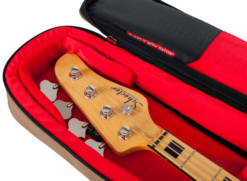 Чехол для гитары GATOR GT-BASS-TAN TRANSIT SERIES Bass Guitar Bag