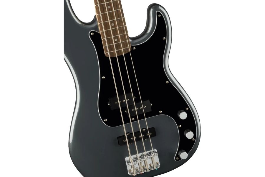 Бас-гитара Squier by Fender Affinity Series LR Charcoal Frost Metallic