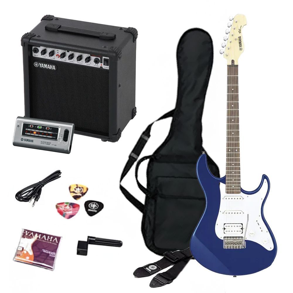 Гитарный набор YAMAHA GIGMAKER EG112 GPII (Metallic Blue) + чехол