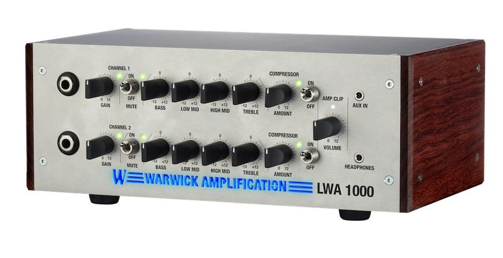 Підсилювач-голова WARWICK LWA 1000 Silver
