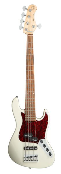 Бас-гітара SADOWSKY MetroExpress 21-Fret Hybrid P/J Bass, Morado, 5-String (Olympic White High Polish)