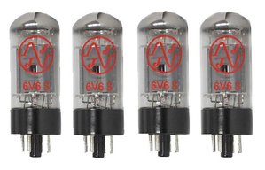 Лампа для підсилювачів JJ ELECTRONIC 6V6s (підібрана 4-ка)