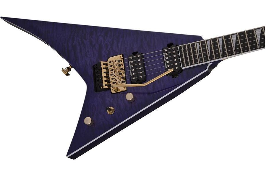 Электрогитара JACKSON Pro Series RR24Q Ebony Fretboard Trans Purple
