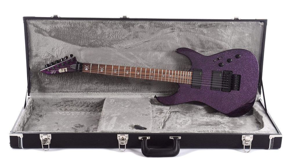 Електрогітара LTD KH-602 KIRK HAMMETT SIGNATURE (Purple Sparkle) з кейсом