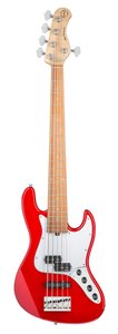 Бас-гитара Sadowsky MetroExpress 21-Fret Hybrid P/J Bass, Morado, 5-String (Candy Apple Red Metallic)