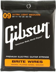 Струни для електрогітари GIBSON SEG-700ULMC Brite Wires NPS Wound Elect.009-.046