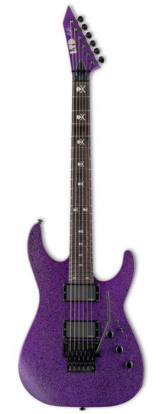 Електрогітара LTD KH-602 KIRK HAMMETT SIGNATURE (Purple Sparkle) з кейсом