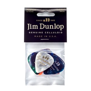 Набір медіаторів Dunlop Celulloid Pick Medium Variety Pack