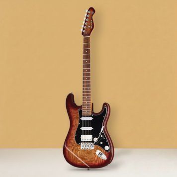 Электрогитара MOOER MSC20 Pro (Amber Brown) с чехлом