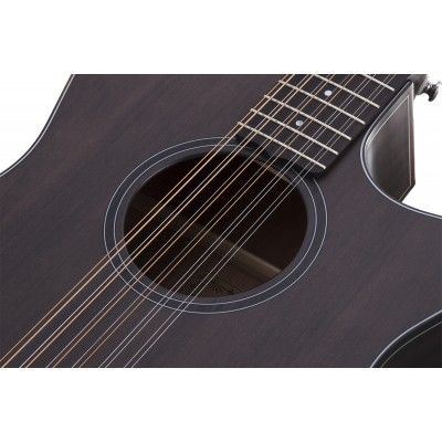Електроакустична 12-ти струнна гітара з вирізом та підключенням SCHECTER ORLEANS STUDIO-12 AC SSTBLK