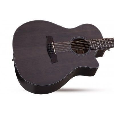 Електроакустична 12-ти струнна гітара з вирізом та підключенням SCHECTER ORLEANS STUDIO-12 AC SSTBLK