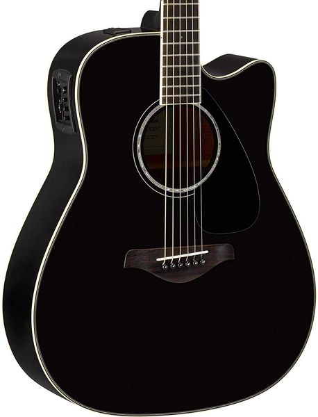 Електроакустична гітара YAMAHA FGX830C (Black)