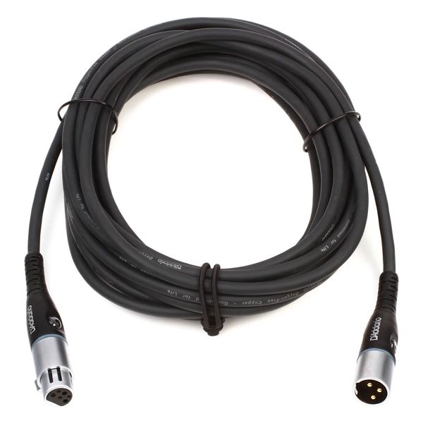 Кабель D'ADDARIO PW-M-25 Custom Series Microphone Cable (7.62m)