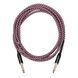 Кабель інструментальний Cascha CCP-G2SRD3 (Professional Line Guitar Cable, Tweed Red, 3 м) - фото 2