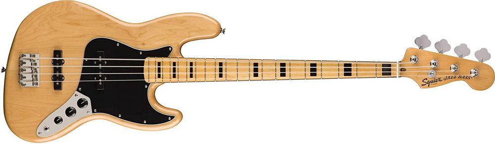 Бас-гитара SQUIER by FENDER CLASSIC VIBE 70S JAZZ BASS MN Nat