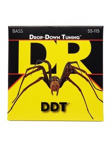 Струны для бас-гитары DR Strings DDT Drop Down Tuning Bass - Heavier (55-115)