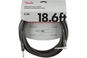 Кабель инструментальный Fender Cable Professional Series 18.6' Black