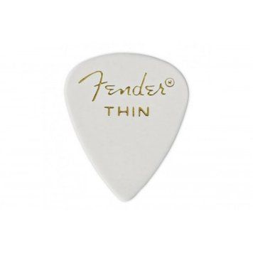 Набор медиаторов Fender 351 Pick White Thin