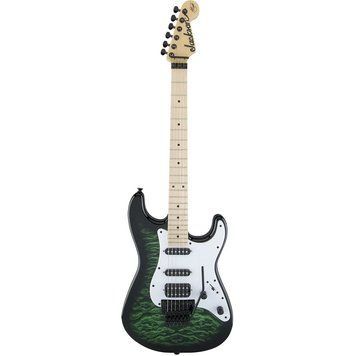 Электрогитара JACKSON X Signature Adrian Smith SDXQ MN Transparent Green