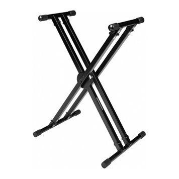 Устойчивая клавишная Gator Frameworks RI-KEYX-20 Rok-It Double-X Keyboard Stand with Ergonomic Adjust