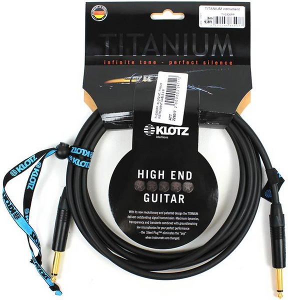 Кабель інструментальний Klotz Titanium Instrument Cable 3 m