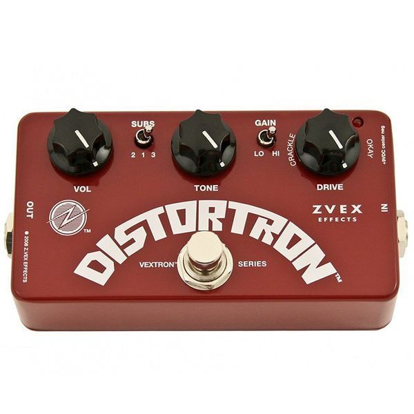 Педаль эффектов ZVEX Distortron Distortion & Overdrive Pedal