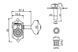Кілки для акустичної гітари PAXPHIL WJ-28 3+3 GD - фото 4