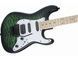 Электрогитара JACKSON X Signature Adrian Smith SDXQ MN Transparent Green - фото 3