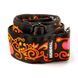 Ремінь гітарний DUNLOP JIMI HENDRIX BLACKLIGHT MONTEREY ORANGE STRAP - фото 1