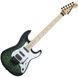 Электрогитара JACKSON X Signature Adrian Smith SDXQ MN Transparent Green - фото 2