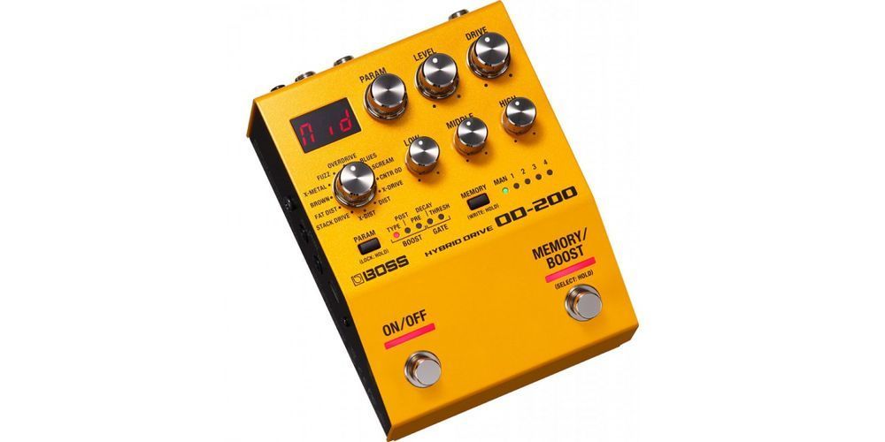 Педаль эффектов Boss OD-200 Hybrid Drive