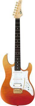 Электрогитара Fujigen EOS-FM-R Odyssey Expert Series (Ripe Kaki Gradation)