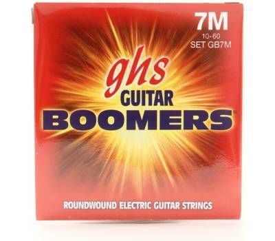 Струни для електрогітари GHS Strings Boomers GB7M
