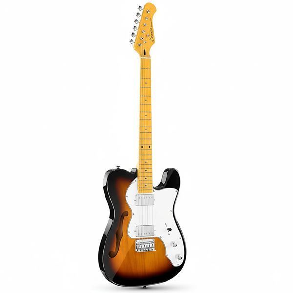 Гітарний набір Donner Music DJC-1000S Sunburst Electric Guitar EC1407 + чохол та аксесуари