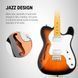 Гітарний набір Donner Music DJC-1000S Sunburst Electric Guitar EC1407 + чохол та аксесуари - фото 7