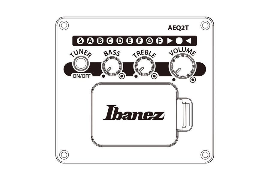 Електроакустична гітара IBANEZ V40WSCE OPB