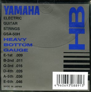 Струни для електрогітари YAMAHA GSA50H Electric Heavy Bottom (09-46)