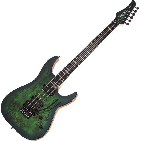 Електрогітара Schecter C-6 FR PRO Aqua Burst (AQB)