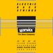 Струни для бас-гітари WARWICK 41200 Yellow Label Medium 4-String (45-105) - фото 1
