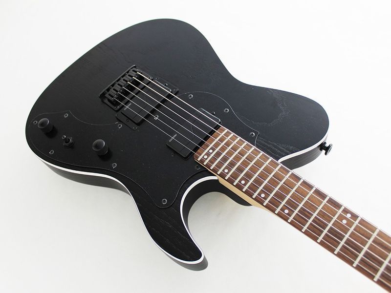 Электрогитара Fujigen JIL2ASHDE664R Iliad Dark Evolution Series (Open Pore Black)