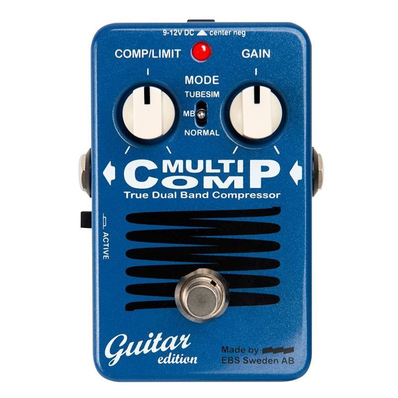 Педаль ефектів EBS MultiComp GE Dual Band Compressor ○ Купити в