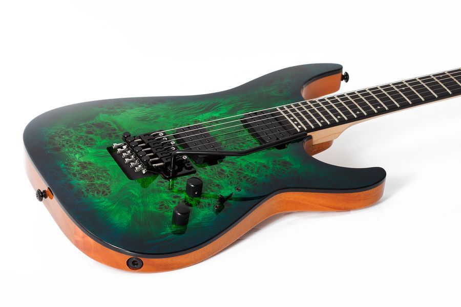 Електрогітара Schecter C-6 FR PRO Aqua Burst (AQB)