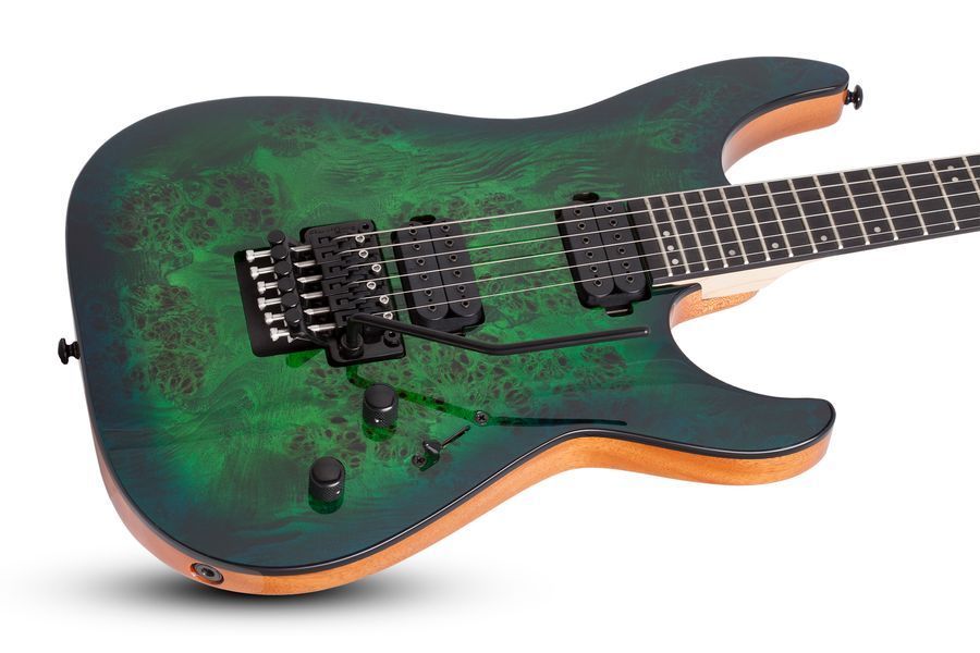 Електрогітара Schecter C-6 FR PRO Aqua Burst (AQB)