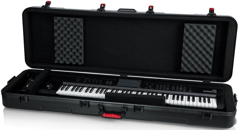 Кейс для синтезатора Gator GTSA-KEY88SL Slim 88-note Keyboard Case w/ Wheels