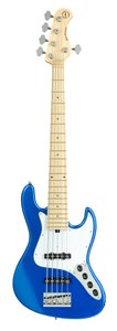 Бас-гитара SADOWSKY MetroExpress 21-Fret Vintage J/J Bass, Maple, 5-String (Ocean Blue Metallic High Polish)