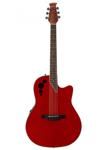 Электроакустическая гитара Ovation Applause® Elite AE44IIP-CHF Exotic Mid Depth Cherry Flame