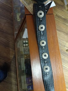 Гитарный ремень Perri's leather strap P25SK-1247 2.5m